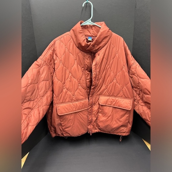 Puffer jacket nude color, NEW size XL - Picture 5 of 9